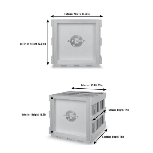 Crosley
Stackable Record Storage Crate - Picture 3 of 7